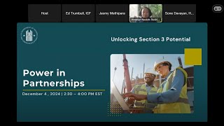 Unlocking Section 3 Potential: Power in Partnerships