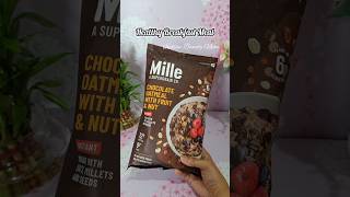 Mille Chocolate Oatmeal #mille #oatmeal #oats #breakfast #chocolate #healthybreakfast #glutenfree