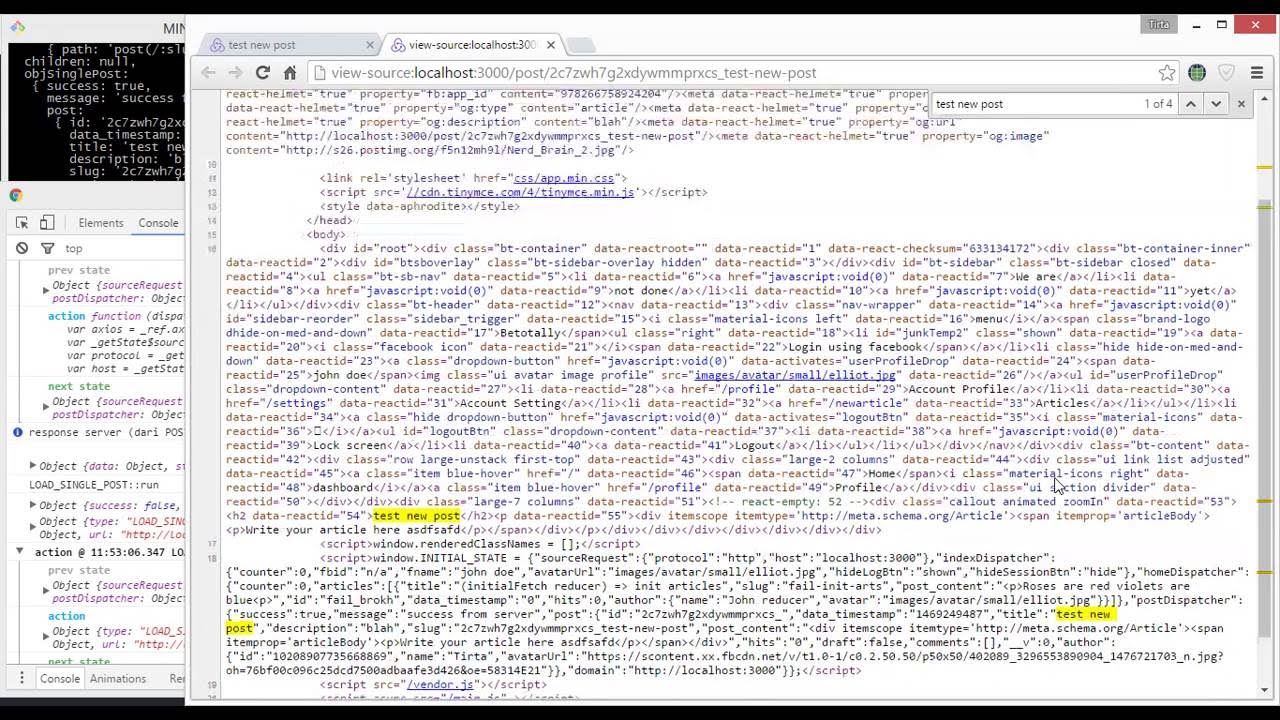 Isomorphic App Development With React Js Playground Youtube
