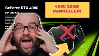 BREAKING NEWS! Nvidia CANCELS RTX 4080 12GB, WOW!