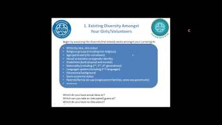 WAGGGS Webinar : Diversity, Making Girl Guiding Accessible to All