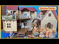 City House with lights + Orchard Cottage : Set up & Tour 💙 [Sylvanian Families]