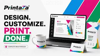 From Click to Print — The Printaza Process