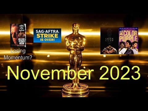 (REUPLOAD) Oscars 2024 Nominations Predictions – November 20231