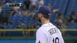 2012/08/07 Roberts' nice defensive play