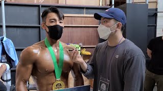 2021 하반기 WNBF 내추럴, 피지크 Overall 정봉길 선수 인터뷰