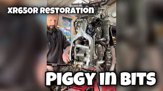 XR650R Restoration #shorts | piggy in bits | current situation