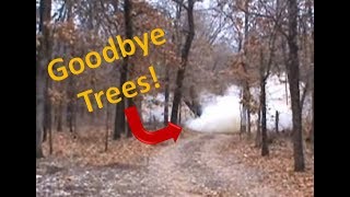 Exploding Target Tree Removal