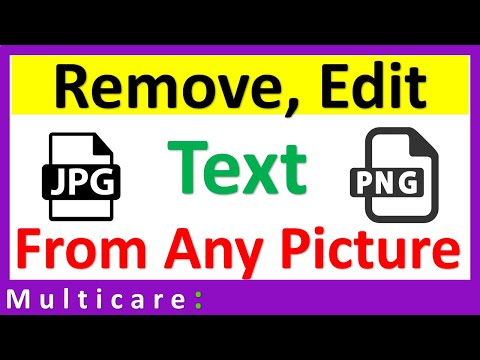 How to edit text of any image in paint