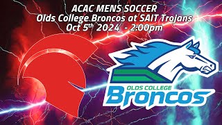 ACAC M Soccer OLDS at SAIT  Oct 5 2024