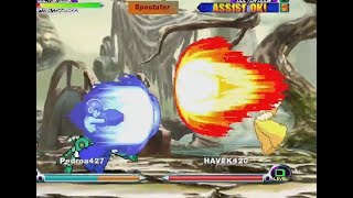 MvC2: Maddroo vs Havek420 FT10 - Megaman/Doom/Cap Mirror .:1.20.23:. [Romneto Commentary]