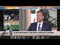 Kevin Durant is the best player in the NBA right now - Stephen A.  First Take