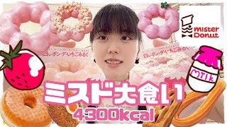 【Mukbang】【大食い】ミスタードーナツ搬入作業/Donuts