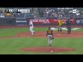 anthony rizzo injury hit by pitch 2 fractured fingers yankees vs pirates 2024 mlb highlights