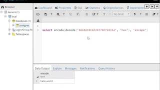 Converting SQL Server varbinary to PostgreSQL Bytea