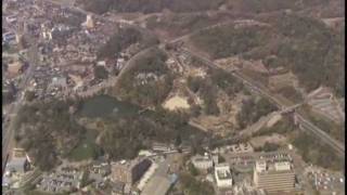 岡崎市（公式）/空撮　東公園（2011年春撮影）