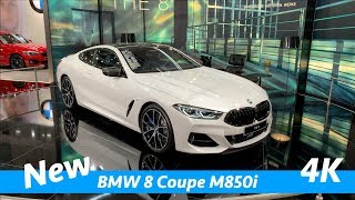 BMW 8 Coupé M850i 2019 - first FULL exclusive quick look in 4K