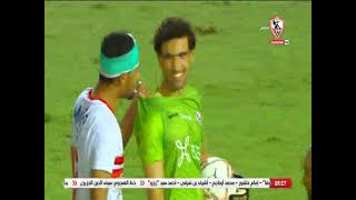 محمد عواد حارس مرمى نادي الزمالك بعد الفوز فى لقاء المقاولون العرب - ستوديو الزمالك