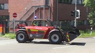 [UNWETTER 2014] Einsatzfahrten von THW und Feuerwehr - Ratingen (Zusammenschnitt)