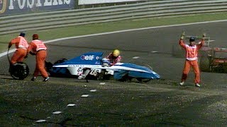 Ayrton Senna Saves Erik Comas | 1992 Belgian Grand Prix