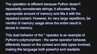Learn about string repetition in Python - From course I built 2 years ago #pythonprogramming