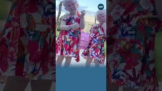 Cặp song sinh thiên thần có ba mẹ tên “khác người”