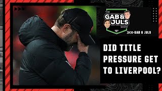Are Klopp & Liverpool feeling the pressure of the Premier League title race? | ESPN FC