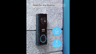 eufy security by anker wi fi video doorbell 2k resolution real time 2020