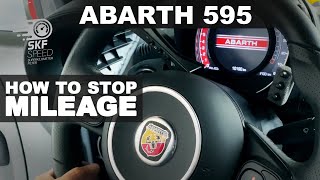 ABARTH 595 | MILEAGE STOP - ODOMETER CORRECTION - KILOMETERFILTER | MILEAGE ADJUSTMENT