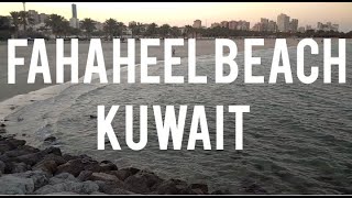 KUWAIT FAHAHEEL BEACH#WALKWAY#