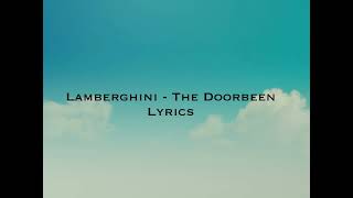#lamberghini (lyrics)