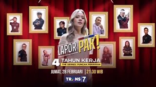 Puncak perayaan Lapor Pak The Series di episode 5 makin spesial dengan kehadiran Raisa!!✨ MALAM INI!