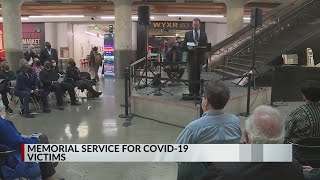 Memorial service held for COVID-19 victims