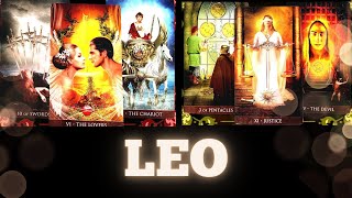 LEO THE IMPOSSIBLE IS ABOUT TO HAPPEN LEO😱 YOU'RE GOING TO BE RICH LEO🤑😮 2025 TAROT ❣️