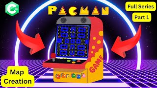 🗺️ Create the Pacman Map in C# \u0026 WinForms – Level Design Explained! 🎮