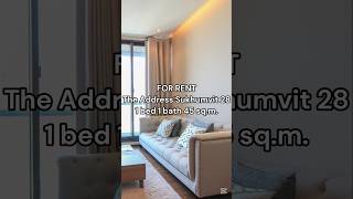 The Address Sukhumvit 28 Condominium for Rent