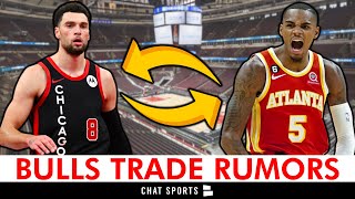 Zach LaVine Dejounte Murray SWAP At The NBA Trade Deadline? Chicago Bulls Trade Rumors