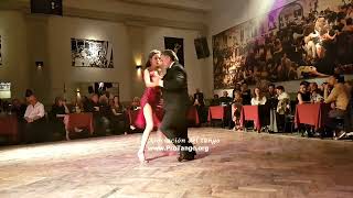 Tango en Salón Canning, milonga Parakultural, Natacha Poberaj, Angel Fabian Coria tango