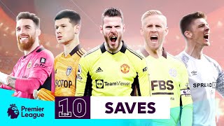 Goalkeepers with the MOST SAVES | Premier League | 2021/22