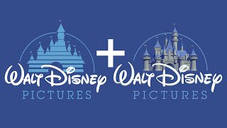 Walt Disney Pictures logo (1985-2006 and Pixar mashup)