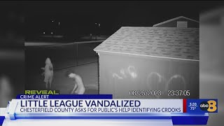 Vandals cause thousands of dollars worth of damage to Chesterfield Little League property