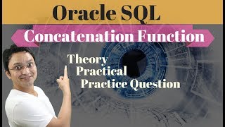 Tutorial#33 How to Join two Columns using concatenation function in Oracle SQL Database