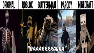 Skeleton Shield Meme All Variants