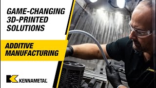 Revolutionize Your Manufacturing Process with Additive Manufacturing Solutions from Kennametal.