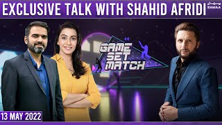 Game Set Match - Exclusive talk with Shahid Afridi - SAMAATV - 13 May 2022