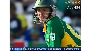 AUS vs SA 434 Highlights 2006 | SA vs AUS World Record 434 | Mission Raton