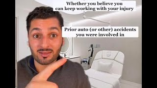 What do you tell your doctor after a car crash to protect your health and your $$$ recovery?