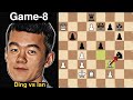 An Unfortunate Game | Game-8 FIDE World Championship 2023 | Ding vs Ian