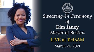 Swearing-In Ceremony of Mayor Kim Janey