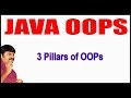 Java Tutorials || Java OOPS  || 3 Pillars of OOPs || by durga Sir